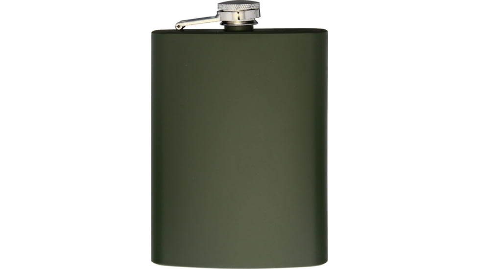 MIL-TEC New Flask, OD Green, 8 oz, 14521001-008