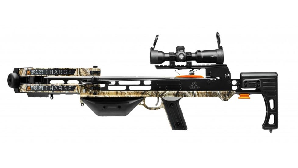 Mission Crossbows Charge Crossbow, Black/Camo MXB-CRG