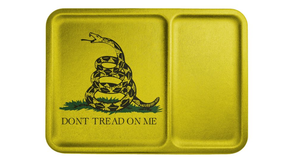 Mission First Tactical Boltaron Dump Tray, Gadsden Flag, HEDC-IM-GF-M