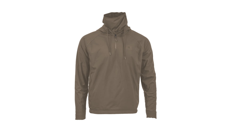 Mobile Warming 7.4V Heated Agarics Performance Pullover Jacket - Mens, Morel, 2XL, MWMJ30340721
