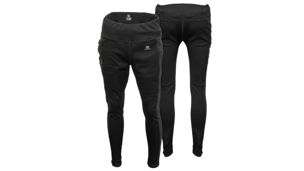Mobile Warming 7.4V Heated Merino Baselayer Pant - Womens, Black, Medium, MWWP21010321
