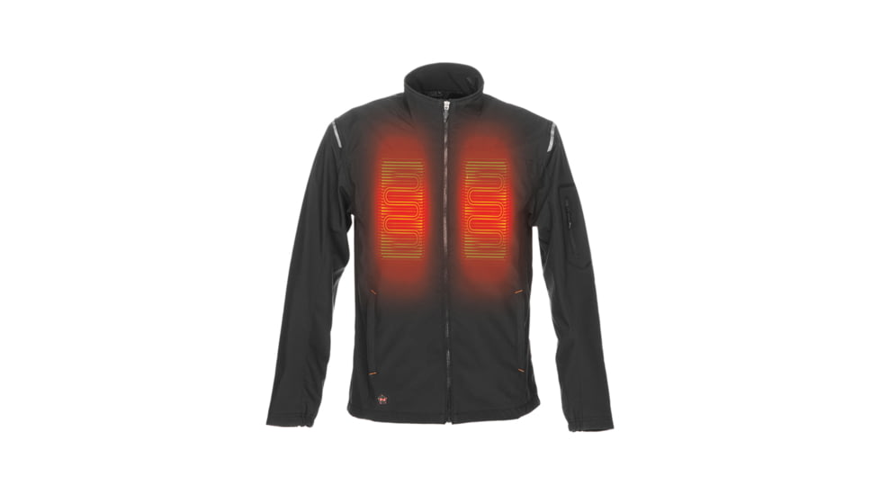 Mobile Warming Alpine Heated 7.4V Bluetooth Jacket - Mens, Black, Large, MWJ19M20-01-04