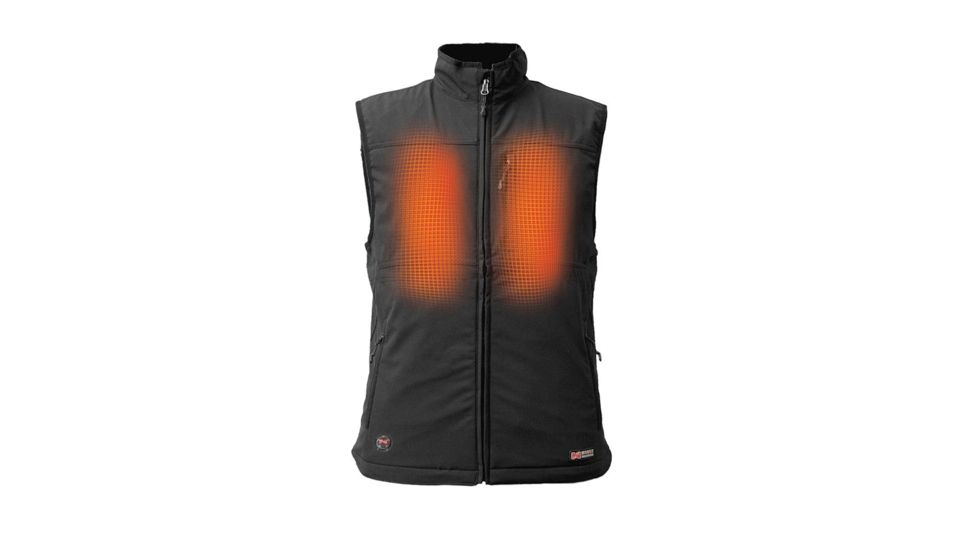 Mobile Warming Vinson Bluetooth Vest - Mens, Black, Large, MWJ19M21-01-04