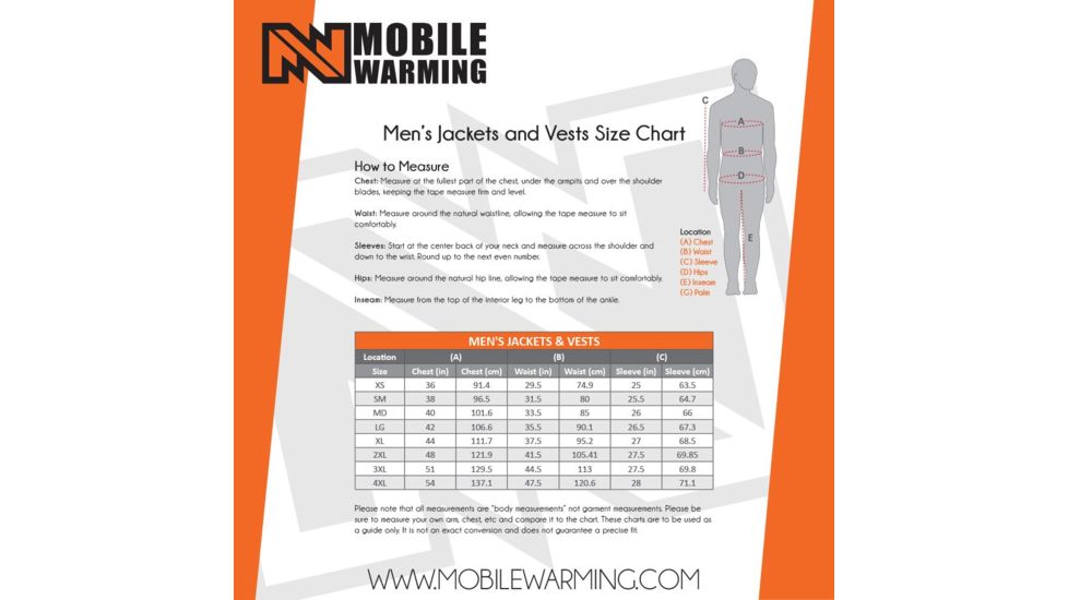 Mobile Warming Vinson Bluetooth Vest - Mens, Black, Large, MWJ19M21-01-04