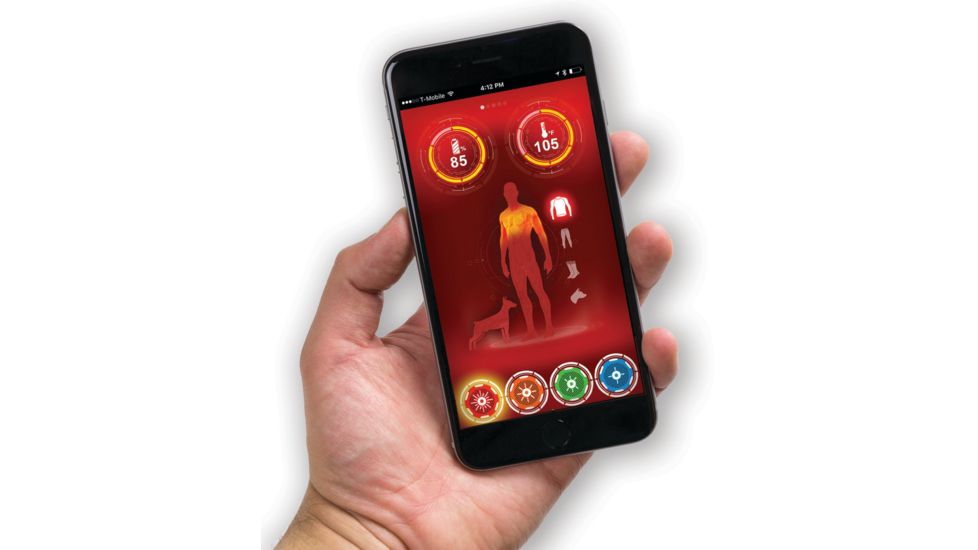 Mobile Warming Vinson Bluetooth Vest - Mens, Black, Large, MWJ19M21-01-04