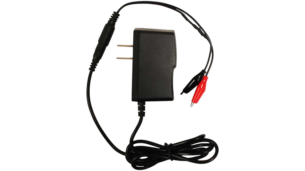 Mojo 6 Volt SLA Battery Smart Charger for Lead Acid Battery, Control Overcharging, LED Indicate, Black, HW2517