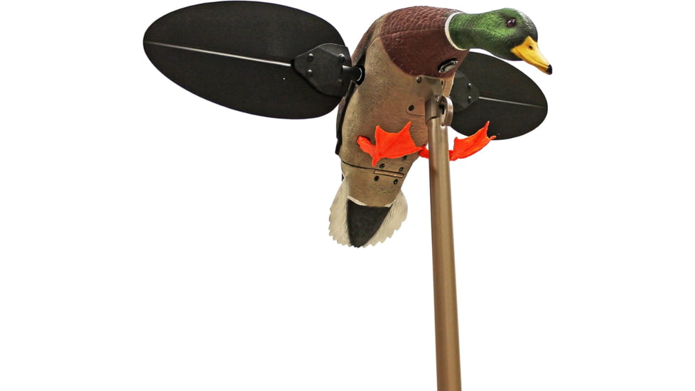 Mojo Outdoors HW2533 Mallard Drake Multi Color Features Remote Control