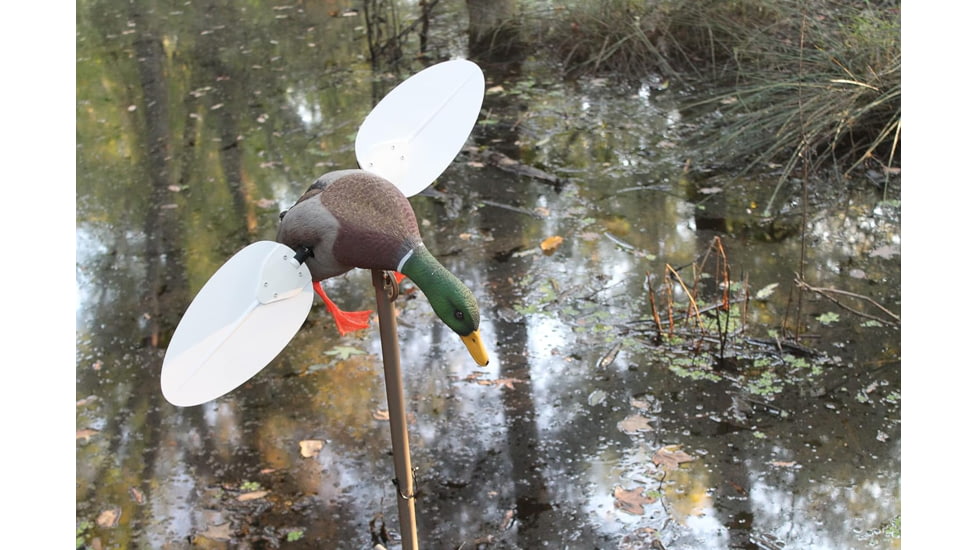 Mojo Outdoors HW2533 Mallard Drake Multi Color Features Remote Control