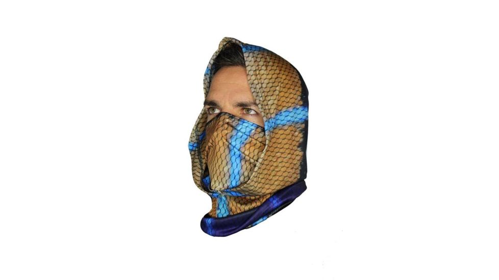 Mojo Sportswear Company Finja Faceguard - Mens, Marlin, One Size Marlin - One- Finja Faceguard