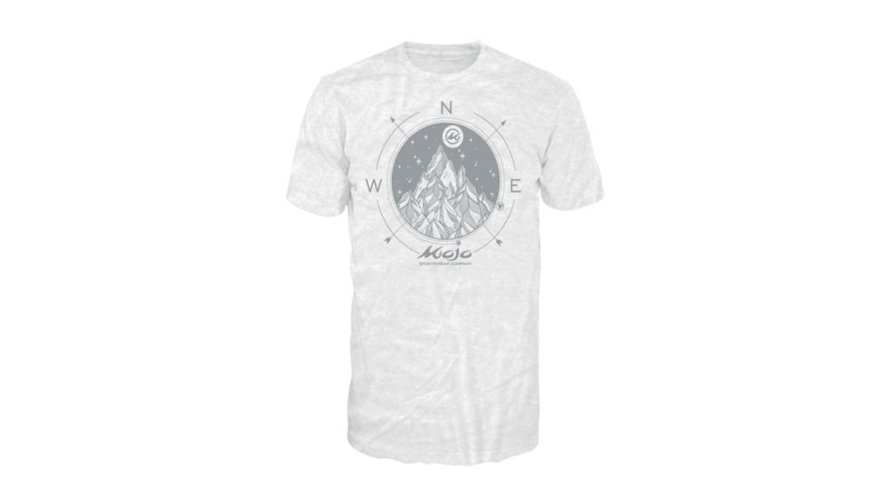 Mojo Sportswear Company Geode Peak Short Sleeve T - Mens, White Caps, Extra Small, WHTCP - XS - MJGPPT