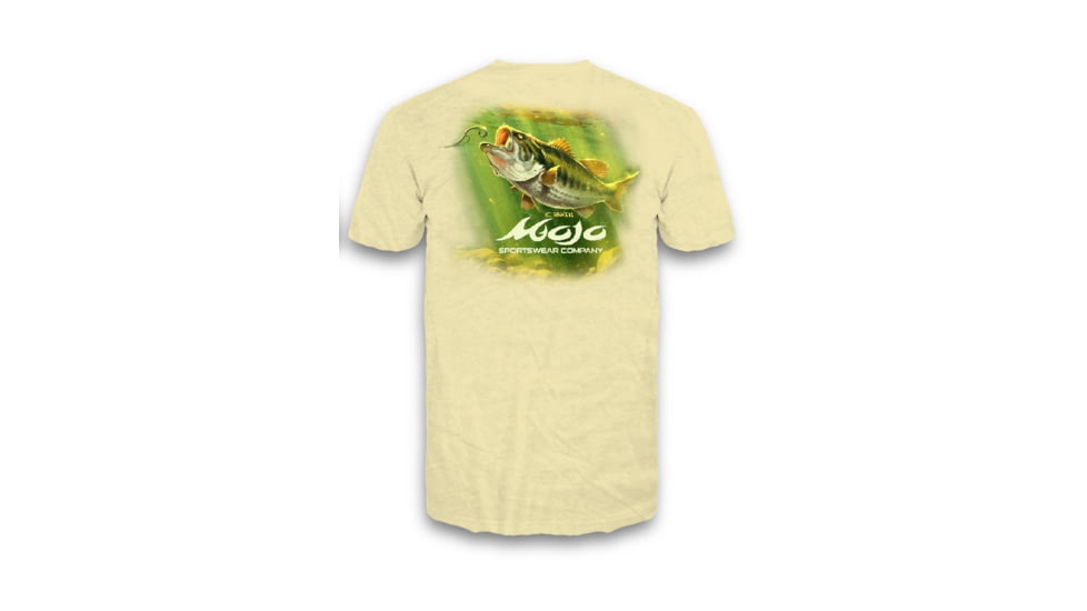 Mojo Sportswear Company Gulp, Slurp, Swallow Bass Scene Wireman X Short Sleeve T-Shirt - Mens, Yellowtail, 2XL, YLWTL - 2XL - GSSBS WRMN X