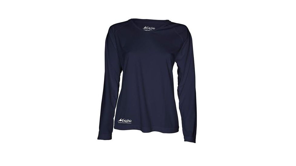 Mojo Sportswear Company Ladies Adventures V-Neck Shirt - Womens, Nautical Navy, 2XL, NTCN - 2XL - LAVNWRMN