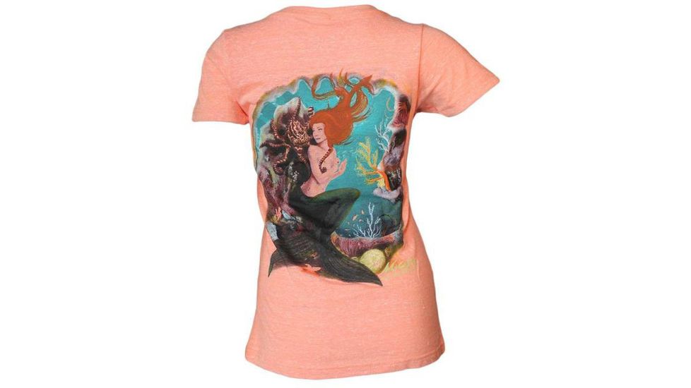 Mojo Sportswear Company Mermaid V-Neck Shirt - Womens, Sailor Sunset, 2XL, SLSNST - 2XL - MVNT