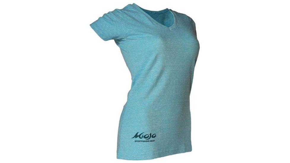 Mojo Sportswear Company Mermaid V-Neck Shirt - Womens, Sea Glass, Extra Large, Sea Glass - XL - MVNT