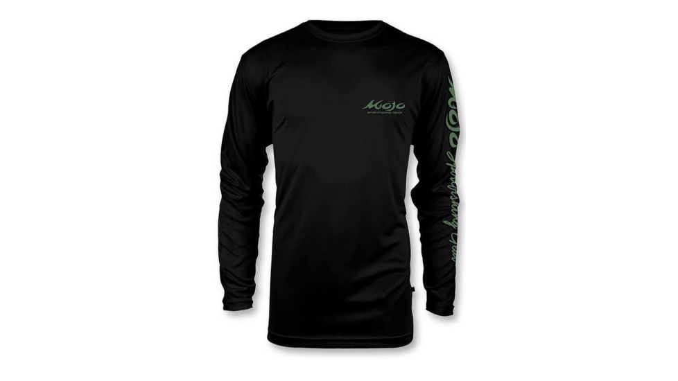 Mojo Sportswear Company Performance Fish Wireman X Redfish/Trout - Mens, Octopus Ink, Large, OCTIN - L - PRPFWRMNXRT