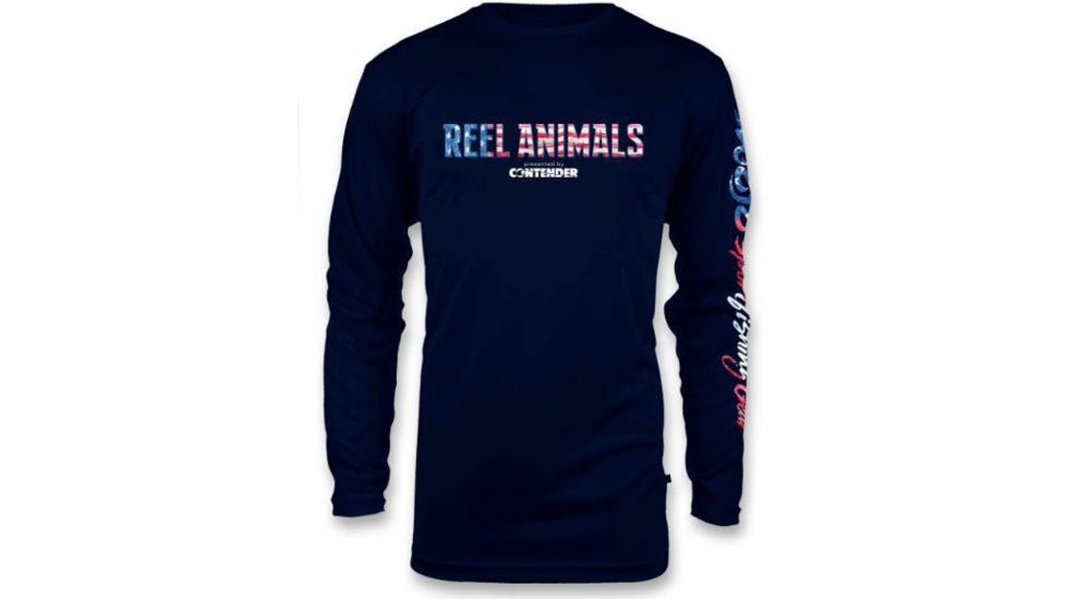 Mojo Sportswear Company Reel Animals American Wireman X - Mens, Nautical Navy, Large Nautical Navy- L - Reel Animals American WRMN X