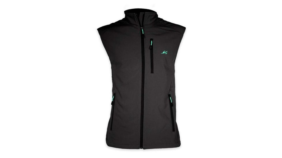 Mojo Sportswear Company Slough Creek Softshell Vest - Mens, Octopus Ink, Large Octopus Ink - L - Slough Creek Softshell Vest