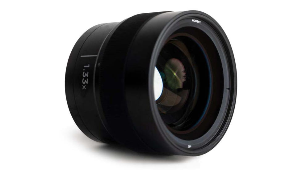 Moment 1.33x Anamorphic Lens Adapter, Black, 67mm,72mm,77mm,82mm, 133-000