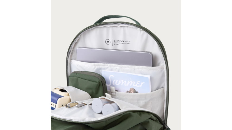 Moment 17L Everything Backpack, Olive, 106-176