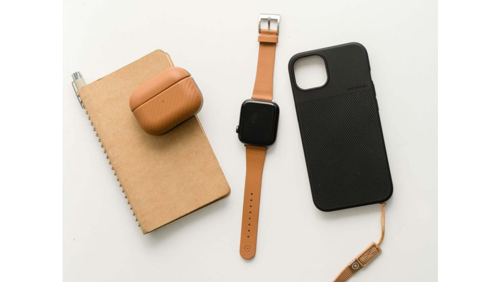 Moment Leather Case for AirPods Pro - 2nd Gen, Cognac Leather, 108-006