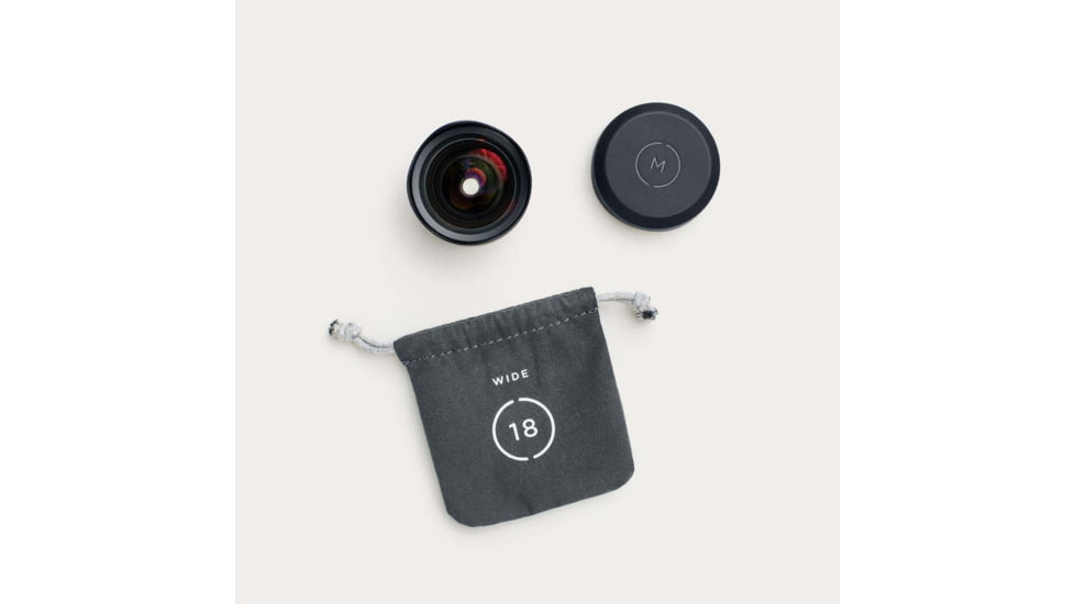 Moment M-Series, Wide 18mm Lens, Black, 101-004