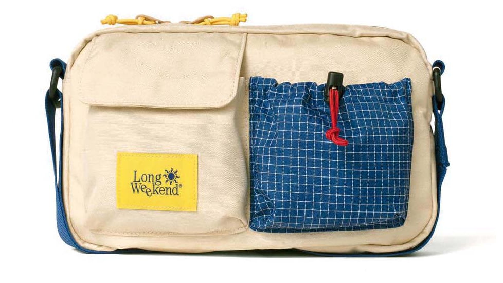 Long Weekend Santa Fe Shoulder Bag, Creme Multi, 213-006