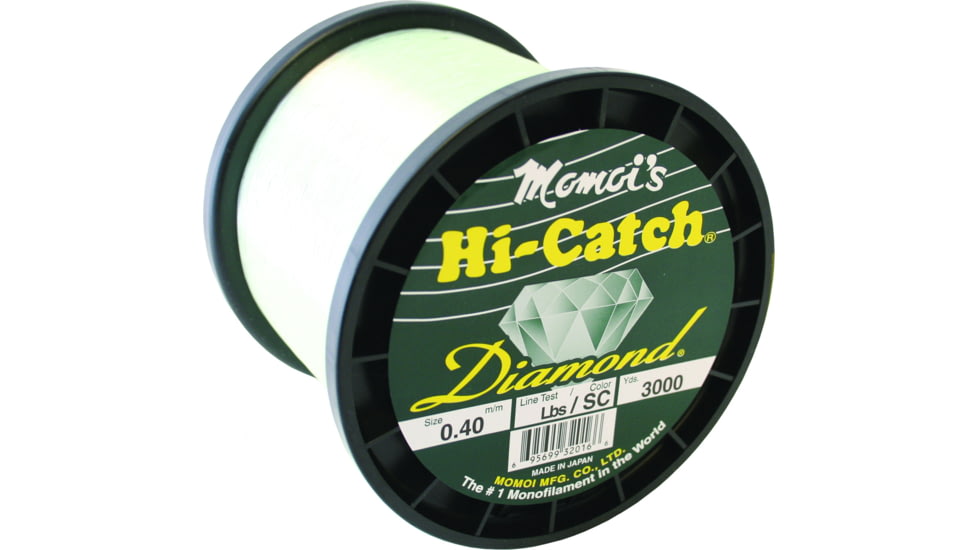 Momoi Hi-Catch Diamond Mono Line 40lb 3000yd Special Clear, 32040
