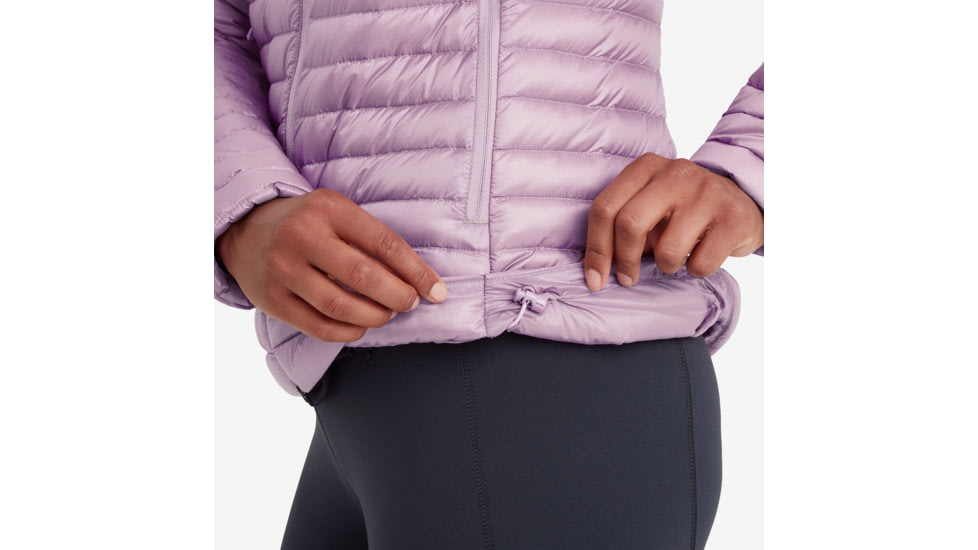 Montane Anti-Freeze Lite Hooded Down Jacket - Women, Large, Allium, FAFLHALMN15