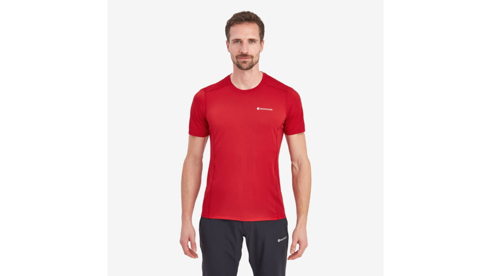 Montane Dart Lite T-Shirt - Men, Extra Large, Acer Red, MDITSACRX15
