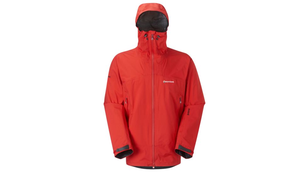 Montane Direct Ascent eVent Jacket - Men's-Alpine Red-XX-Large