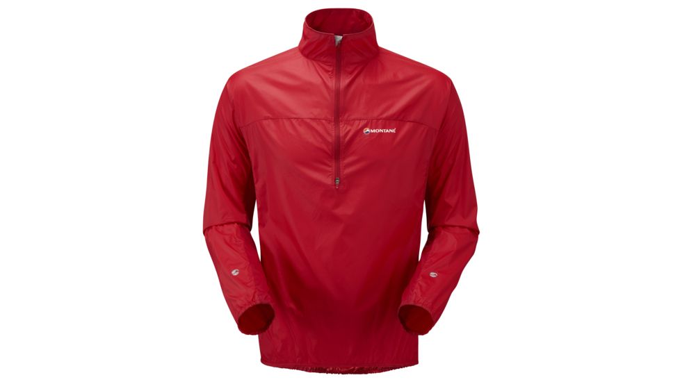 Montane Featherlite Smock - Men's-Red-Medium