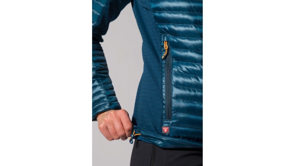 Montane Fem Phoenix Flight Jacket, Narwhal Blue, UK 8/US XS/EUR 34, FPHFJNARA6