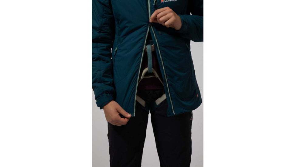 Montane Fluxmatic Jacket - Womens, Narwhal Blue, Large, FFXMJNARN08