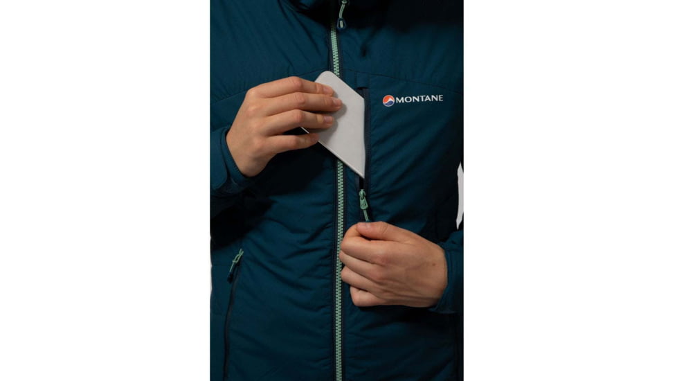 Montane Fluxmatic Jacket - Womens, Narwhal Blue, Large, FFXMJNARN08