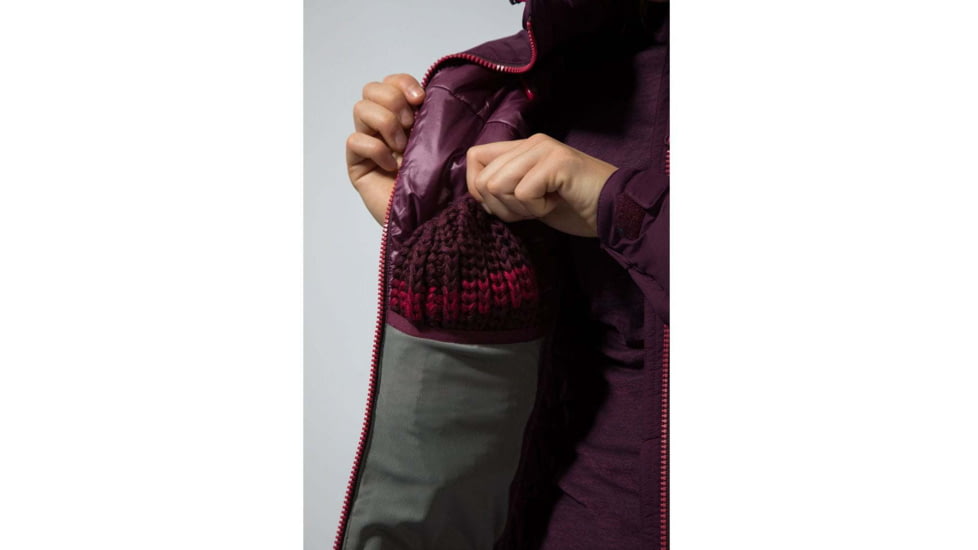 Montane Fluxmatic Jacket - Womens, Saskatoon Berry, Medium, FFXMJSASM08