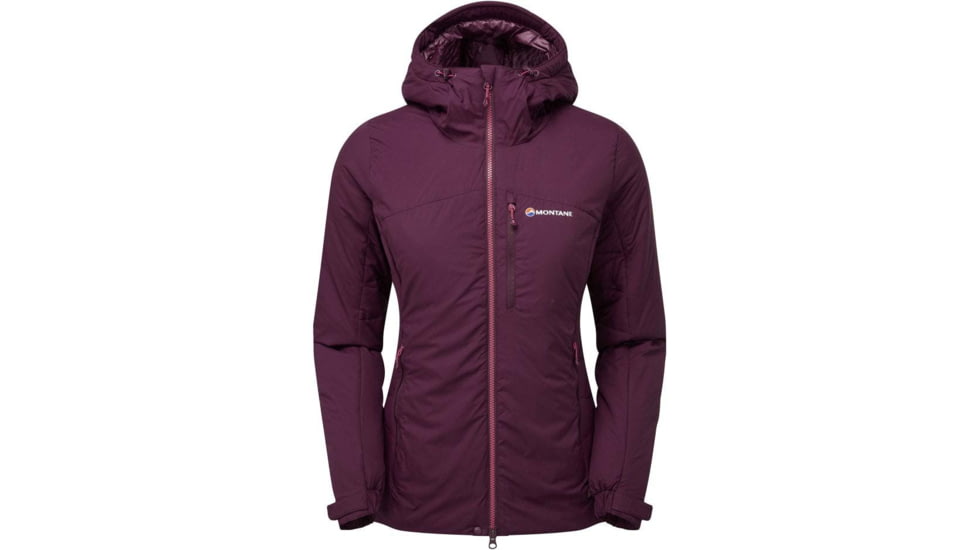 Montane Fluxmatic Jacket - Womens, Saskatoon Berry, Medium, FFXMJSASM08