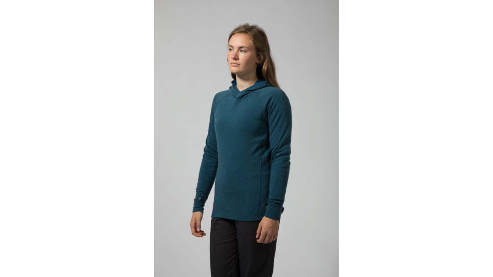 Montane Groove Hoodie Pull-On - Womens, Narwhal Blue, Extra Small, FGHPONARA09