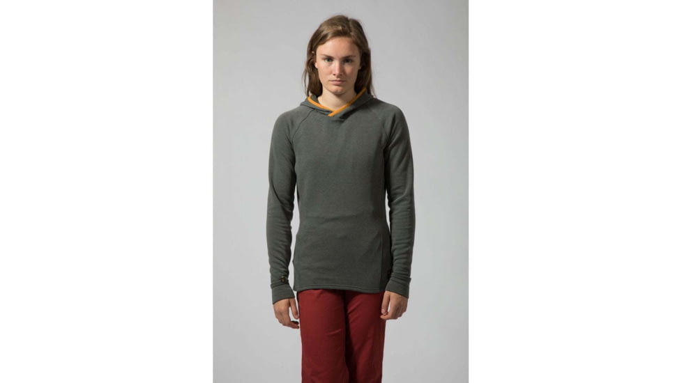 Montane Groove Hoodie Pull-On - Womens, Shadow, Small, FGHPOSHAB09