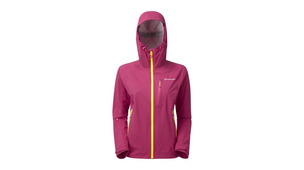 Montane Minimus Stretch Jacket - Women's-French Berry/Sulpher Yellow-10