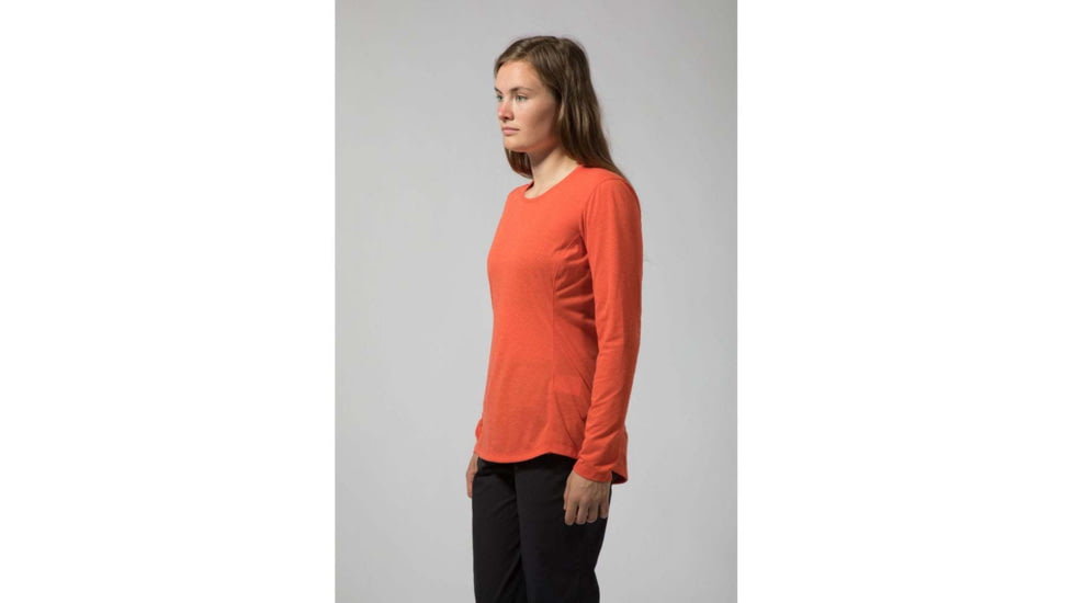 Montane Mono Long Sleeve T-Shirt - Womens, Paprika, Extra Small, FMNLSPAPA09
