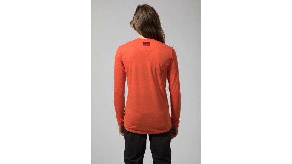 Montane Mono Long Sleeve T-Shirt - Womens, Paprika, Extra Small, FMNLSPAPA09