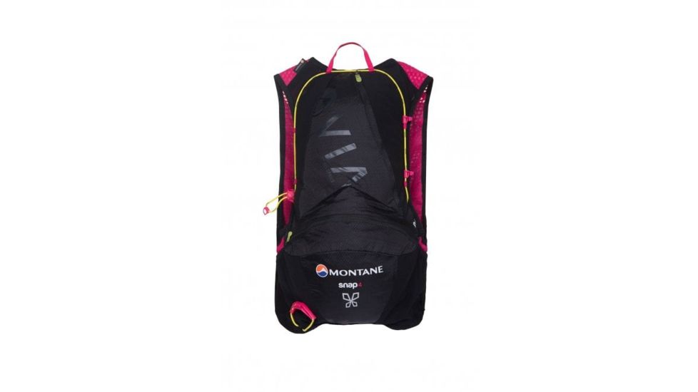 Montane Via Snap 4 Trail Running Vest Pack, 4 L - Womens, Black, One Size, PFSNABLAO07