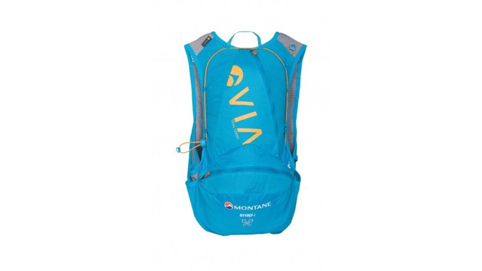 Montane Via Snap 4 Trail Running Vest Pack, 4 L - Womens, Cerulean Blue, One Size, PFSNACERO07