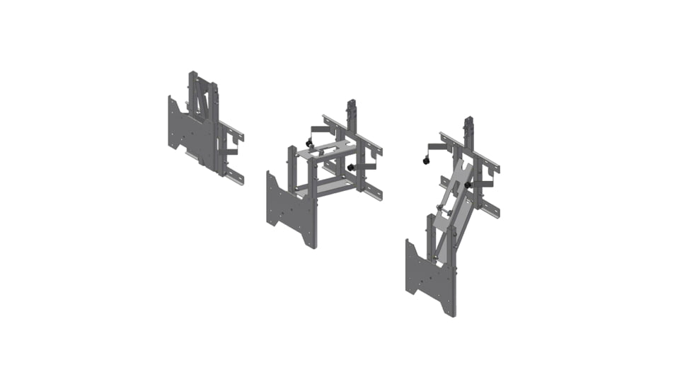 MORryde Drop Down TV Wall Mount, TV56-129H