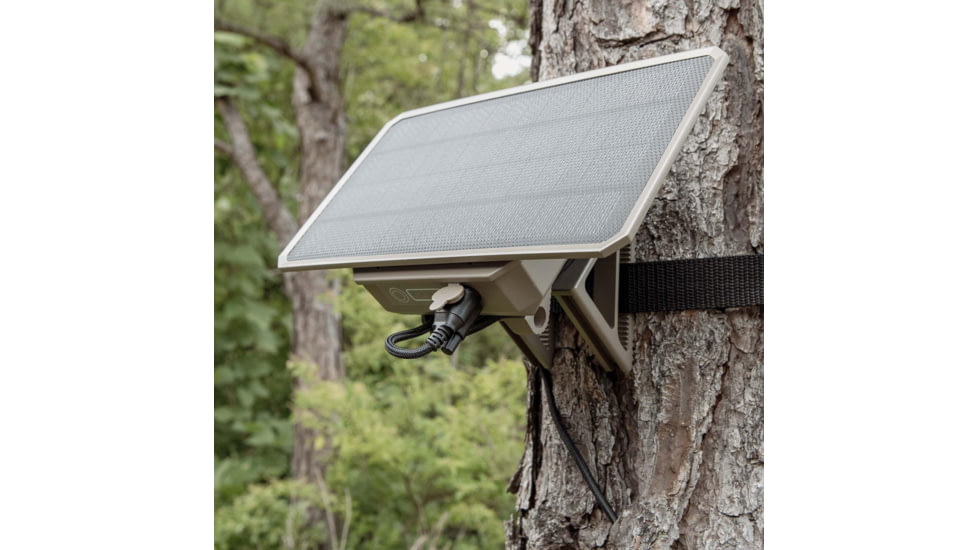 Moultrie Feeders 3.8W Solar Power Panel, Black, MMA-14285