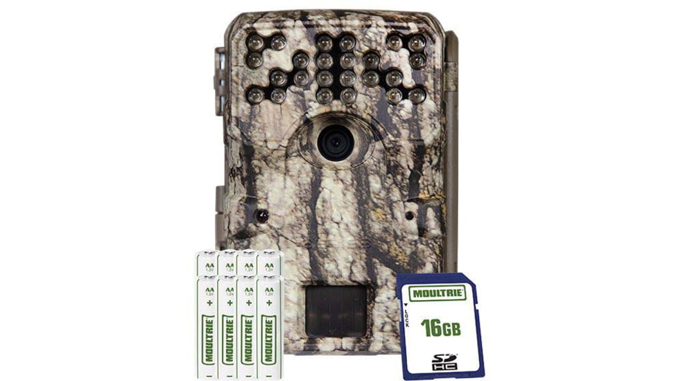 Moultrie Feeders A-900 Camera Bundle, Camo, MCG-14001