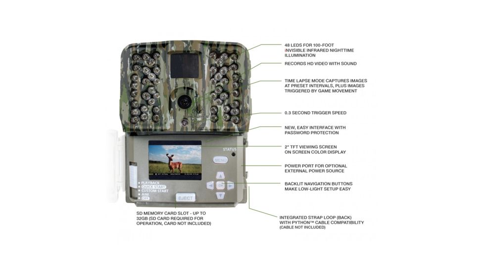 Moultrie Feeders S-50i Game Camera, Realtree Camo, MCG-13183