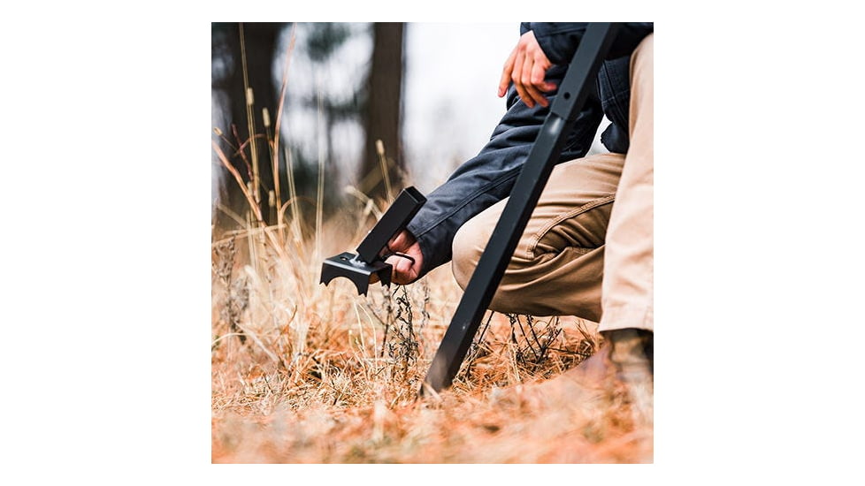 Moultrie Metal Feeder Feet - Gen 2, Black, MFA-15008