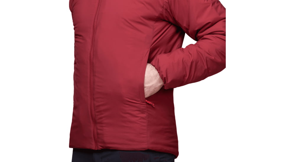 Mountain Equipment Andola Hooded Jacket - Mens, Merlot, Small, Me-01979 MerlotS
