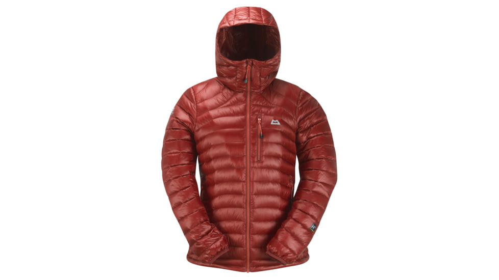 Mountain Equipment Arete Hooded Jacket - Women's-Vintage Red-X-Large